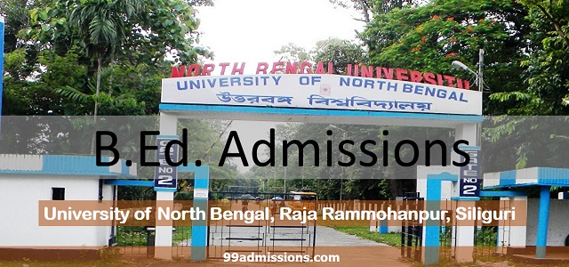 North Bengal University B.Ed Admission