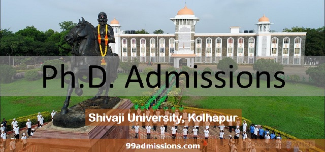 Shivaji University Ph.D Admission