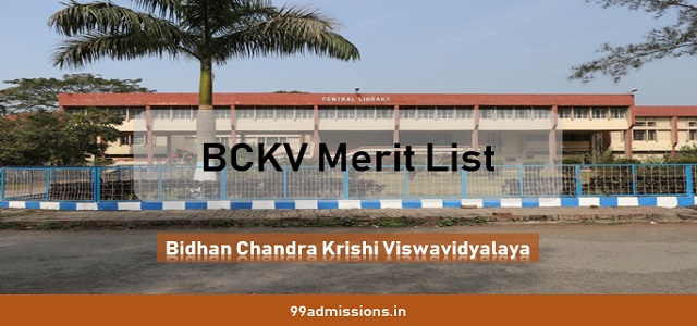 BCKV Merit List