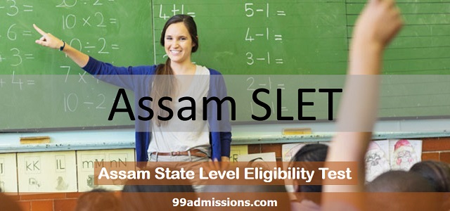 Assam SLET 2023