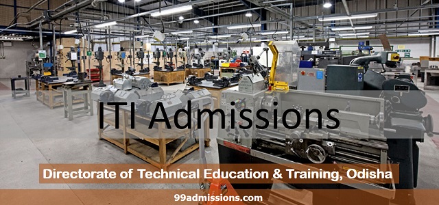 Odisha ITI Admission 2022