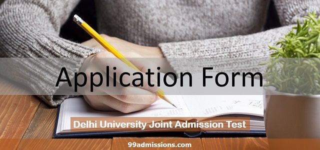 DU JAT Application Form