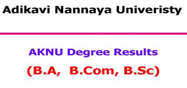 AKNU Degree Result