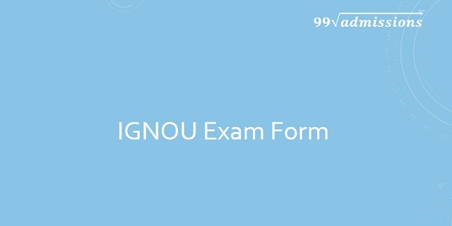 IGNOU Exam Form