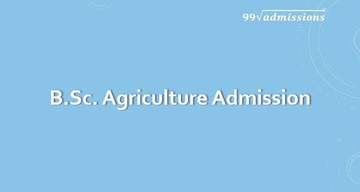 BSc Agriculture Admission