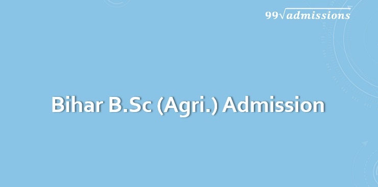 Bihar B.Sc Agriculture Admission