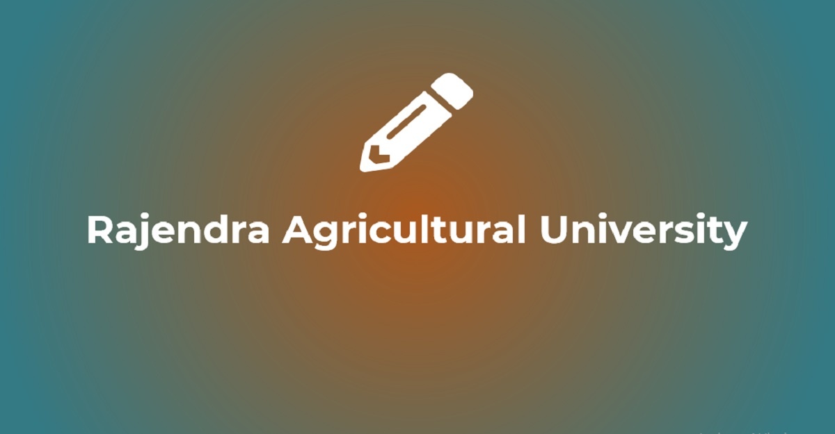 Rajendra Agricultural University Admission