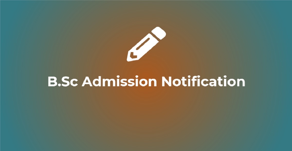 B.Sc Admission 2022 Application Form