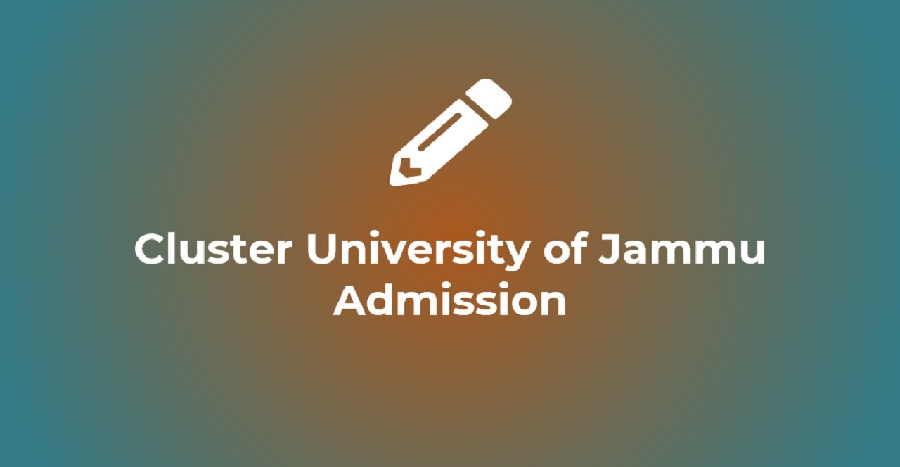 Cluster University of Jammu Admission
