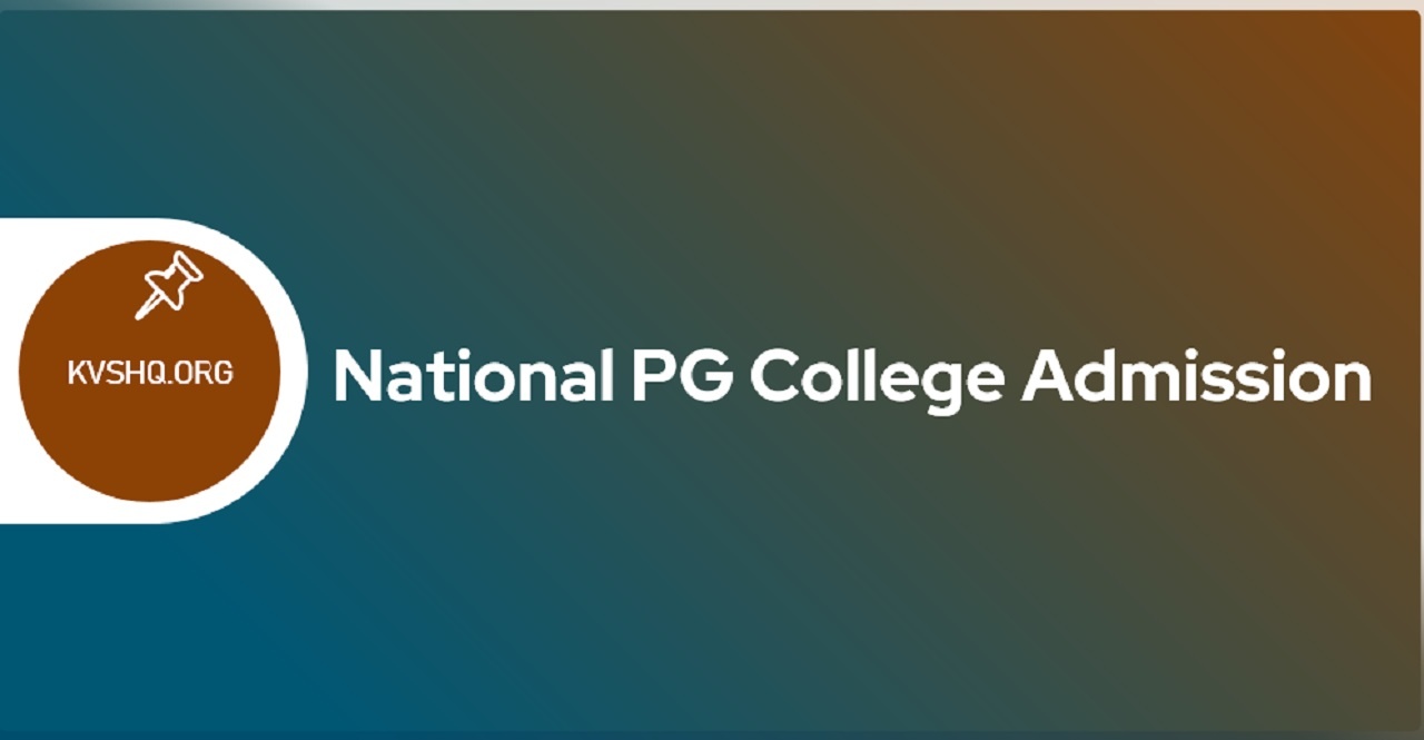 National PG College Admission 2022