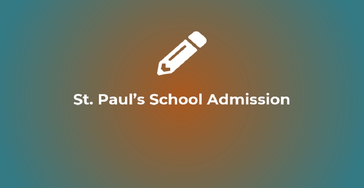St. Paul's School Admission
