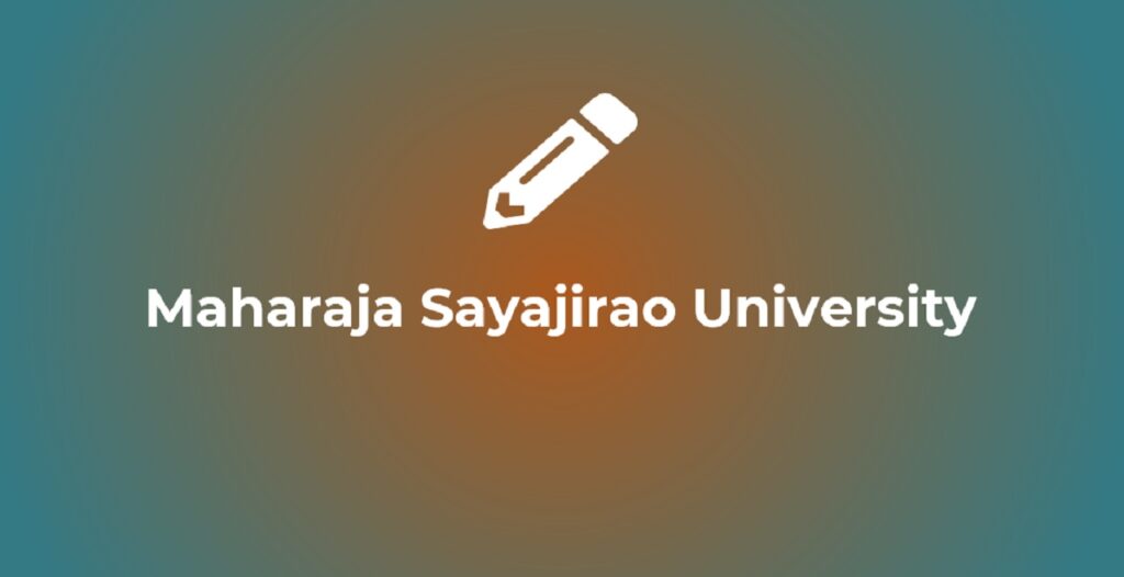 MSU Baroda Admission 202425 Application form, Courses