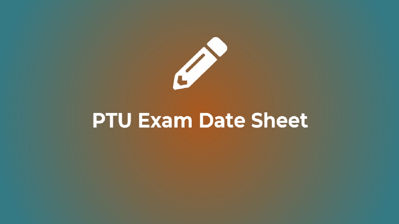 PTU Date Sheet 2024