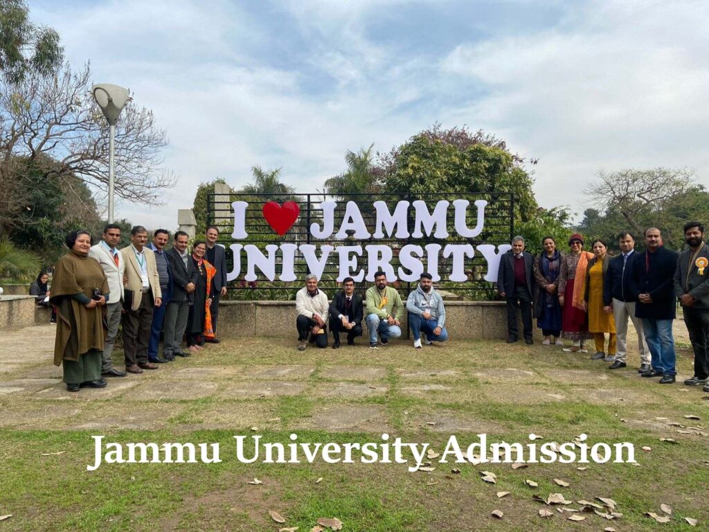 Jammu University Admission 202425 PG Application Form
